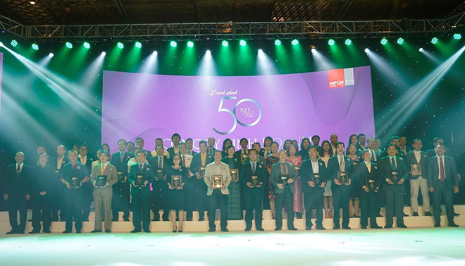 Top 50 công ty kinh doanh hiệu quả nhất năm 2017