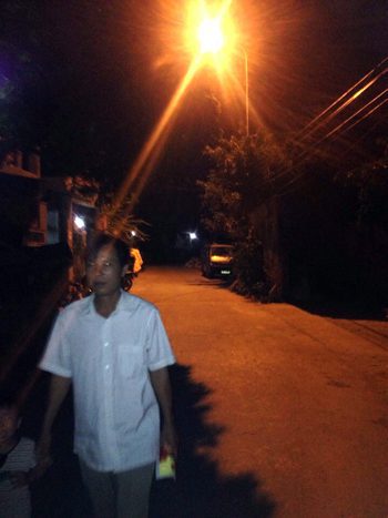 Ông Nhân an ninh viên thôn Bảo Ngọc