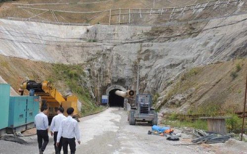 Một góc thuỷ điện Thượng Kon Tum.