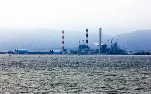 Khu vực biển Nhiệt điện Vĩnh Tân 1.