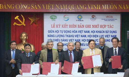 ký kết hợp tác của 5 hiệp hội.