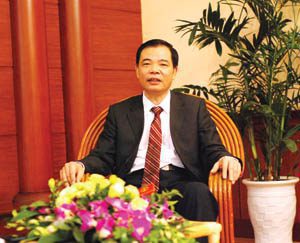 Bộ trưởng - Bộ Nông nghiệp & Phát triển nông thôn Nguyễn Xuân Cường.