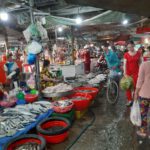 Chợ Huyện Vĩnh Thạnh Huyện Nông Thôn Mới Cần Thơ, đang Dần Nhộn Nhịp