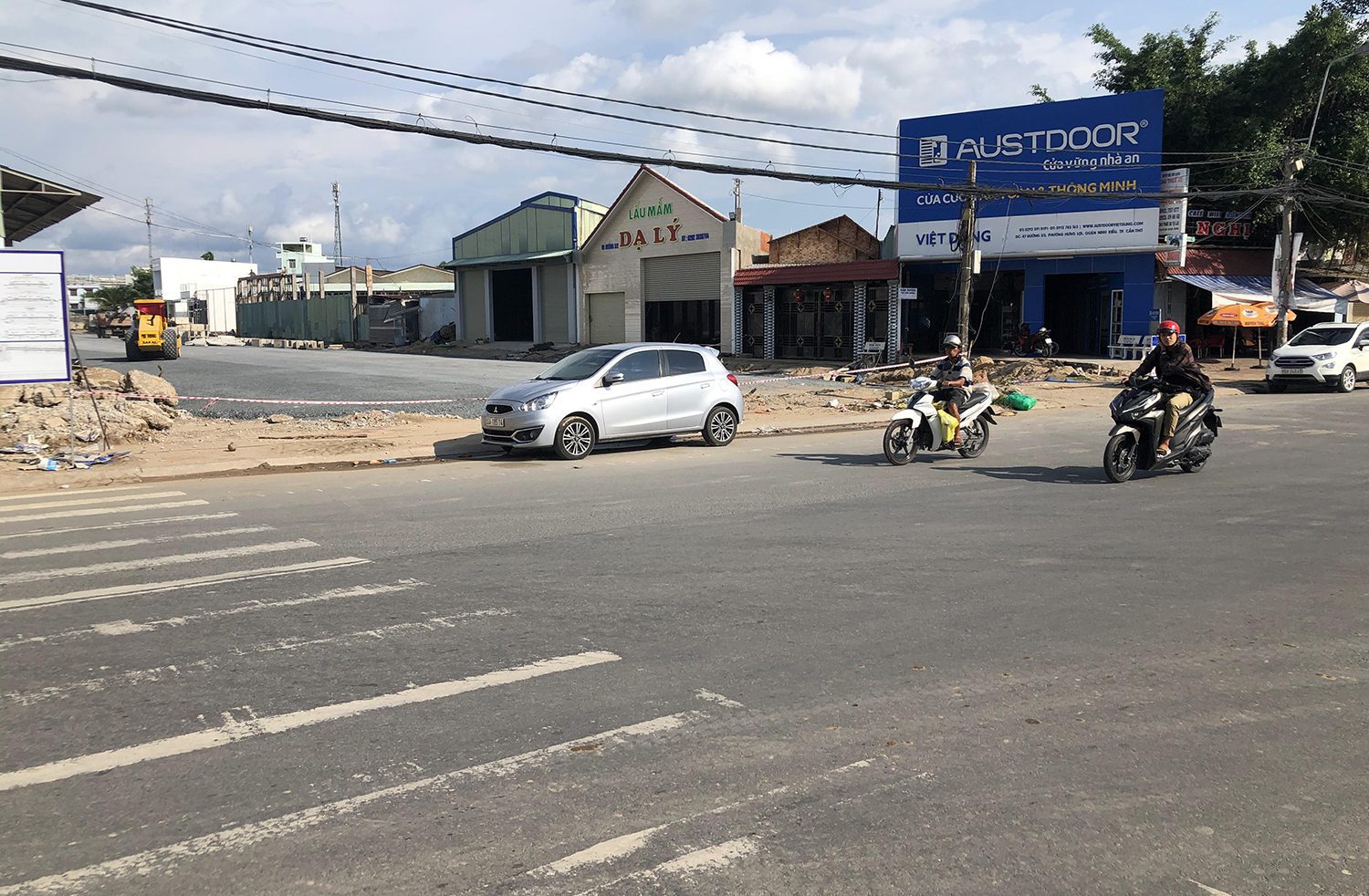 Đường Trần Hoàng Na đoạn qua đường 3/2