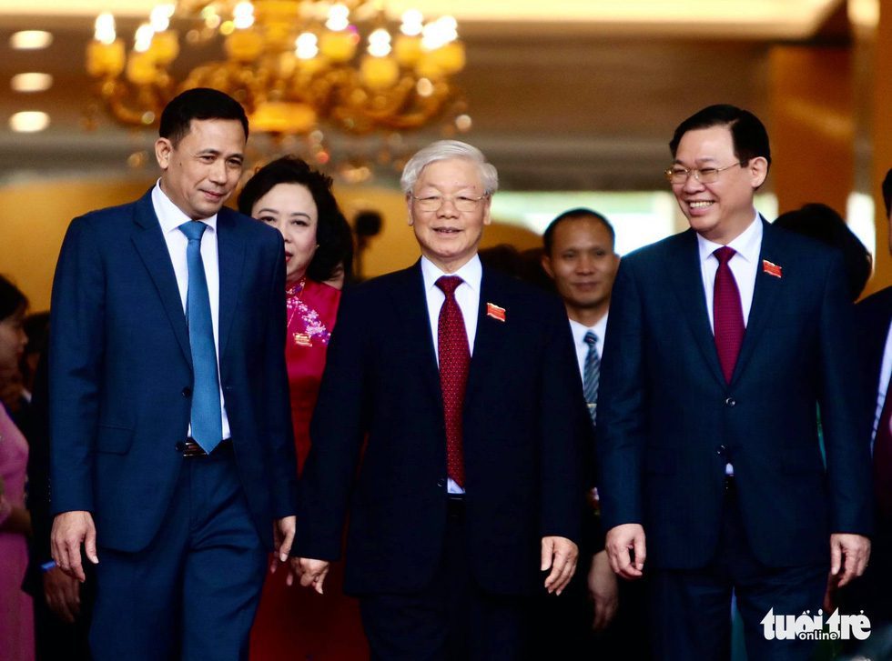 Tổng bí thư, Chủ tịch nước Nguyễn Phú Trọng dự, chỉ đạo Đại hội Đảng bộ Hà Nội lần thứ XVII nhiệm kỳ 2020-2025 - Ảnh: NGUYỄN KHÁNH