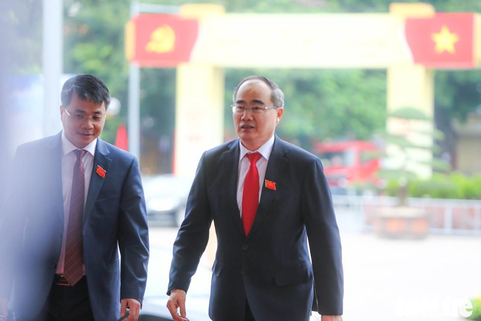 Ông Nguyễn Thiện Nhân, bí thư Thành ủy TP.HCM - Ảnh: NGUYỄN KHÁNH