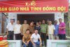 Hội Từ Thiện Hoa Sen Vàng cùng thầy Thích Huệ Phát, Phó trụ trì Chùa Thanh Lương tổ chức khánh thành bàn giao nhà từ thiện cho gia đình ông Nguyễn Hoàng Hạt