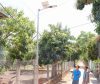 6. Mô hình Ánh sáng về bản, bằng đèn năng lượng mặt trời ở xã biên giới Chiềng Khương