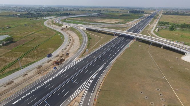 Cao tốc Hà Nội-Hải Phòng. Ảnh: tuoitre.vn