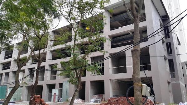 Nhiều hạng mục của công trình chưa hoàn thành