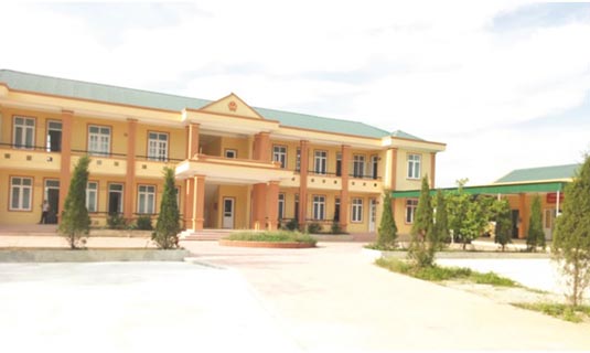 Trụ sở ủy ban xã bắc thành được xây dựng khang trang