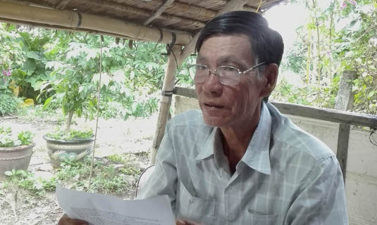 Ông Huỳnh Hiếu Bi với quyết định miễn chấp hành án phạt tù.