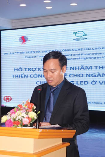 Ông Hồ Quỳnh Hưng, CTHĐQT, TGĐ cty CP bóng đèn Điện Quang