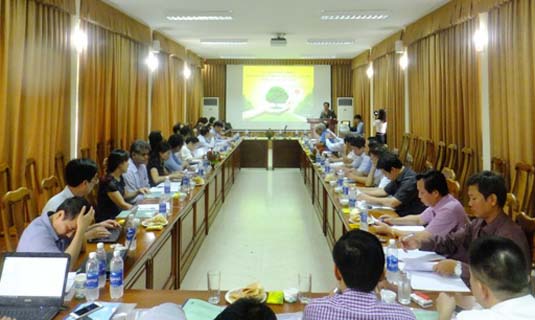 Toàn cảnh hội thảo Lộ trình phát triển ngành công nghiệp chiếu sáng LED tới năm 2020.