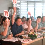 Ban Giám Khảo Hội Thi Cho điêm Các Tiết Mục