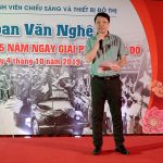 Ông Nguyễn Anh Tuấn Bí Thư Đảng ủy Tổng Giám đốc Cty Hapulico Phát Biểu Khai Mạc Hội Diễn