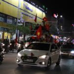 Người Dân Ra đường Mừng đội Việt Nam Vô địch