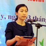 Bà Lê Thị Thu Vân Phó Chủ Tịch UBND Huyện Phát Biểu