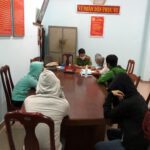 Các đối Tượng Viết Bản Tường Trình Tại Công An Phường Hòa Hiệp Bắc