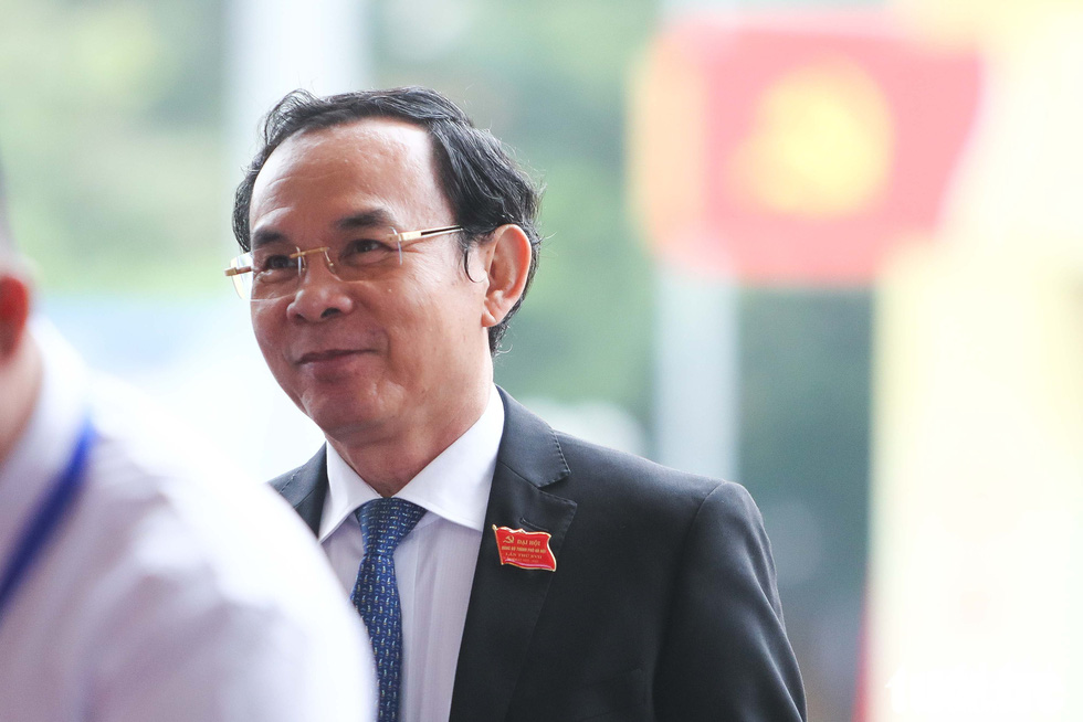 Ông Nguyễn Văn Nên, nguyên Chánh văn phòng Trung ương Đảng, được Bộ Chính trị chỉ định tham gia Ban chấp hành, Ban Thường vụ Thành ủy TP.HCM nhiệm kỳ 2020 - 2025 và giới thiệu để Ban chấp hành bầu giữ chức Bí thư Thành ủy TP.HCM nhiệm kỳ 2020 - 2025 - Ảnh: NGUYỄN KHÁNH