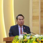 Đồng chí Dương Công Hiệp Trưởng Ban thẩm tra tư cách đại biểu báo cáo kết quả thẩm tra tư cách đại biểu (1)