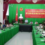 Ông Dương Tấn Hiển, Phó Chủ tịch UBND thành phố phát biểu tại buổi họp báo