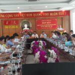 Ông Hoàng Đình Cán- Phó Trưởng ban thường trực, Ban Tuyên giáo Tỉnh ủy, thông tin về công tác chuẩn bị cho Đại hội.