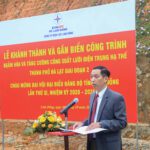 Ông Trần Nhật Duy đại diện Pc Lâm Đồng gửi lời cảm ơn đến các cơ quan thông tấn báo chí