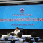 Phó chủ tịch UBND TP Đà Nẵng Lê Trung Chinh chủ trì họp báo
