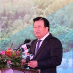 Phó Thủ tướng Trình Đình Dũng-Phát biểu chỉ đạo tại Lễ Khánh thành(Ảnh ĐB)