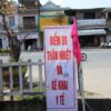 Địa điểm đo thân nhiệt và khai y tế