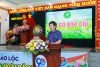 Ông Lê Văn Tòa – Chủ tịch Hội Nhà báo tỉnh Lâm Đồng phát biểu đóng góp ý kiến tại buổi gặp mặt