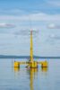 VolturnUS Floating Offshore Wind Turbine with Windfloat Semi-Submersible Floating Platform