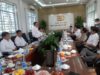 Phát biểu với Cty CP Thép Tây Đô. Chủ tịch UBND thành phố Cần Thơ, mong muốn Công ty sớm hoàn thành dự án, tăng sản lượng thép cho thị trường.