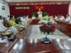 Toàn cảnh họp giao ban báo cáo tình hình Tết Nhâm Dần sáng ngày 7-2-2022, tại Thành ủy Cần Thơ