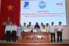 Đại diện Sở Thông tin và Truyền thông, VNPT Hậu Giang, Viettel Hậu Giang, ký kết thỏa thuận hợp tác trước sự chứng kiến của lãnh đạo tỉnh và địa phương