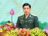Đại úy Nguyễn Nhân Phúc – Bí thư Chi đoàn Ban Chỉ huy Quân sự huyện Tam Bình, tỉnh Vĩnh Long, đại diện thế hệ trẻ tỉnh Vĩnh Long phát biểu cảm tưởng