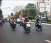 Đường 30-4, trung tâm thành phố Cần Thơ sáng ngày 30 tết Giáp Thìn. Ảnh Trường Ca