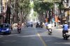 Đường Nguyễn Trãi ( phố thời trang) là một trong 35 đường phố Q.Ninh Kiều vừa được nâng cấp thảm nhựa nóng. Ảnh BGT
