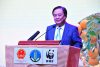 Bộ trưởng Bộ NNPTNT Lê Minh Hoan, phát biểu tại hội nghị